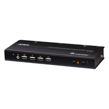 CS742H-AT-G - Bộ chuyển đổi tín hiệu KVMP™ 2 cổng USB, HDMI 4K, hỗ trợ hiển thị kép.